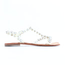 Jeffrey Campbell Clear Rhinestone Sandals - Size 39-1