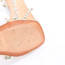 Jeffrey Campbell Clear Rhinestone Sandals - Size 39-5