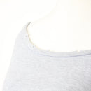 Sissy Boy Grey Wide-Neck Sweat Top | Size S | Pre-Loved-3