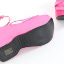 Sissy Boy Hot Pink Platform Wedge Sandals - Size 6-4