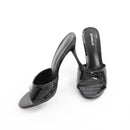 Superbalist Black Slip-On Heels - Size 6-4
