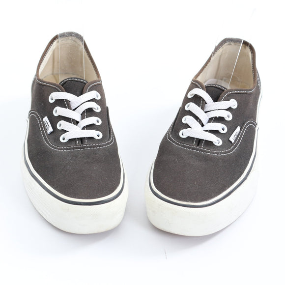 Vans Black Lace-Up Platform Sneakers - Size 7
