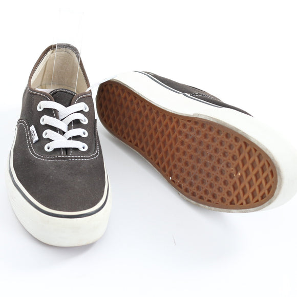 Vans Black Lace-Up Platform Sneakers - Size 7
