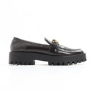 MNG Black Chunky Loafers - Size 40-1