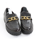 MNG Black Chunky Loafers - Size 40-2