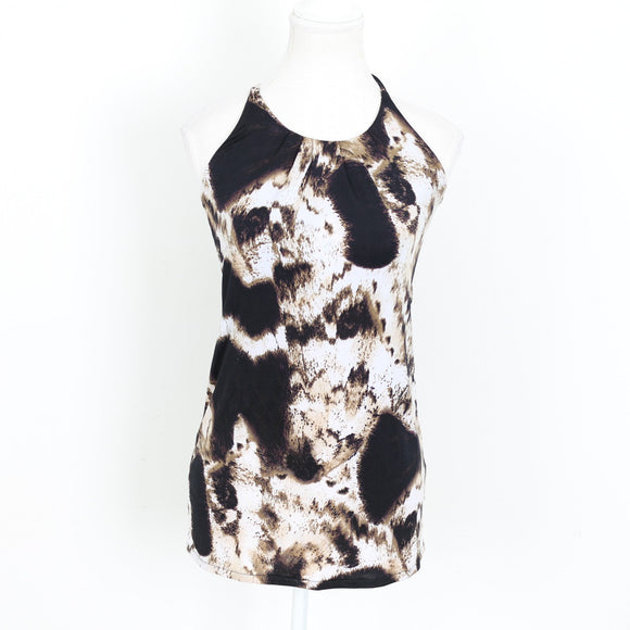 Philosophy Animal Print Blouse - Size XS