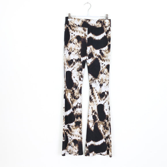 Philosophy Cow Print Flared Leggings - Size XS/S