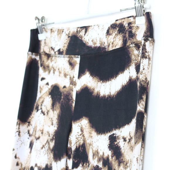 Philosophy Cow Print Flared Leggings - Size XS/S