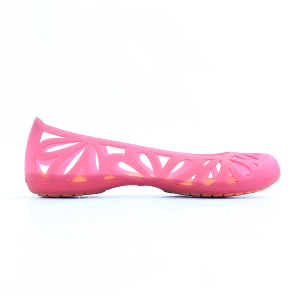 Crocs Pink and Orange Pumps - Size W7