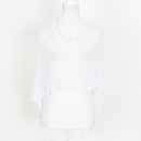 White Poncho - Size S-1