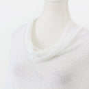 White Poncho - Size S-2