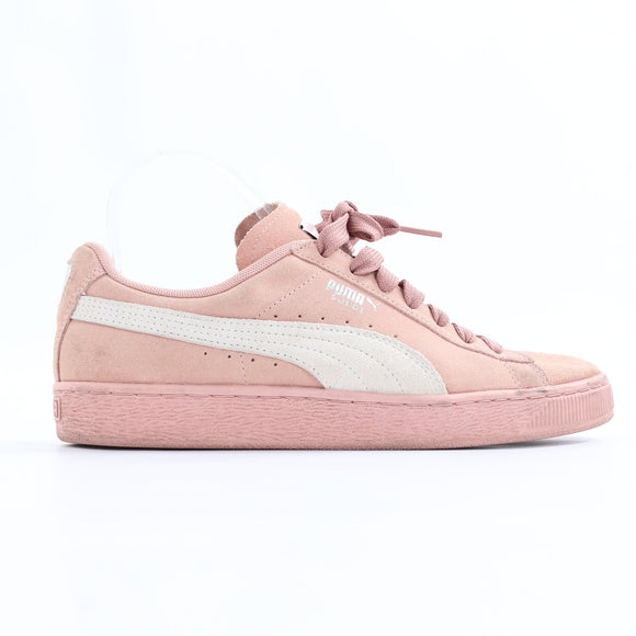 Puma Baby Pink Suede Sneakers - Size 6