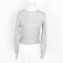 PrettyLittleThing Silver Jersey - Size 8-1