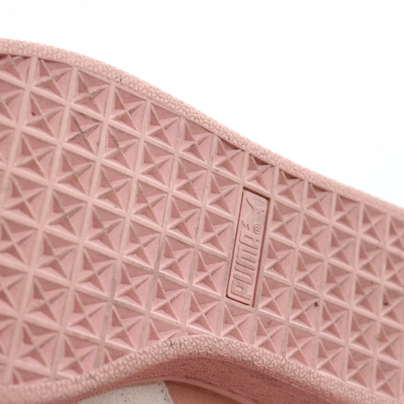 Puma Baby Pink Suede Sneakers - Size 6