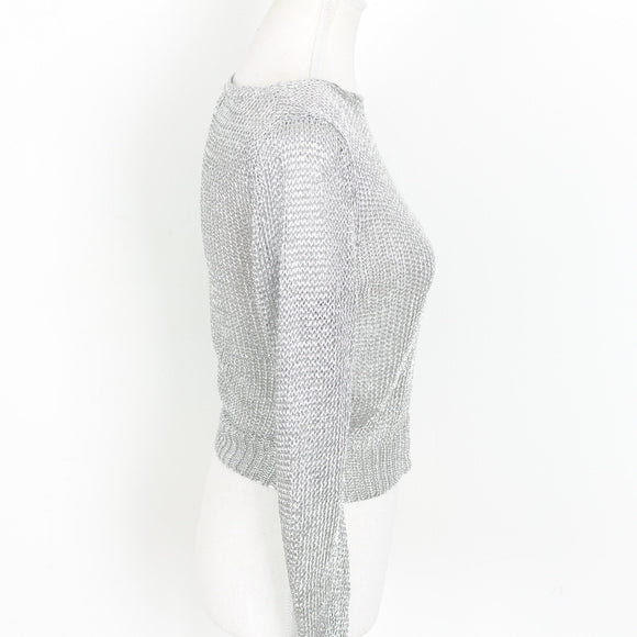 PrettyLittleThing Silver Jersey - Size 8