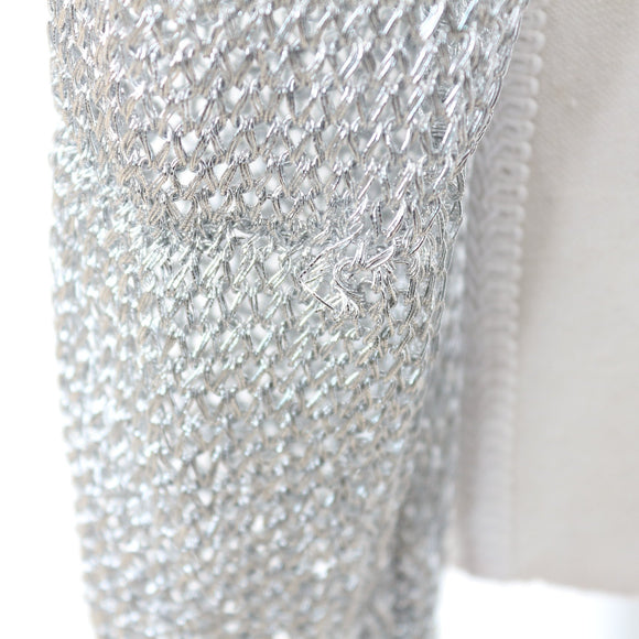 PrettyLittleThing Silver Jersey - Size 8