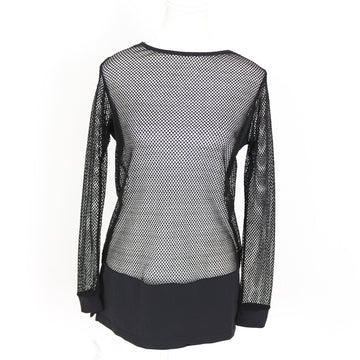Olimba Black Mesh Sports Top - Size XS
