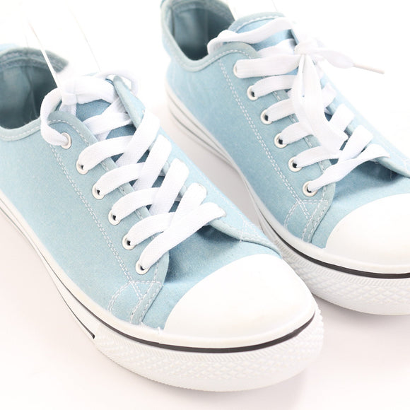 Real Woman Blue Sneakers - Size 7