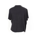 Missguided Black Cut-Out T-Shirt - Size M-3