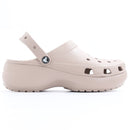 Crocs Beige Platform Clogs - Size W11-1