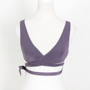 Adidas x Stella McCartney Purple Tie-Up Activewear Top - Size 34-1