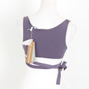 Adidas x Stella McCartney Purple Tie-Up Activewear Top - Size 34-3