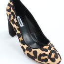 Dune London Cheetah-Print Block Heels - Size 6-2
