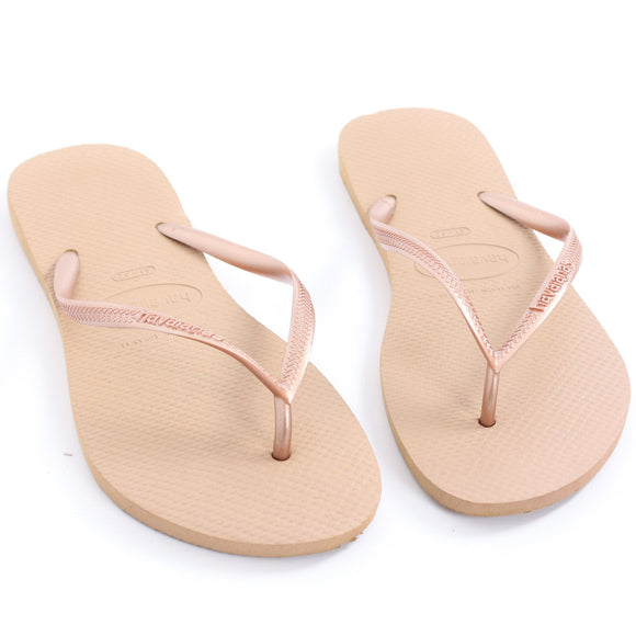 Havaianas Rose Gold Flip-Flops - Size 41–42