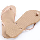 Havaianas Rose Gold Flip-Flops - Size 41–42-6
