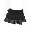 Only One Black Mini Skirt - Size XS-3