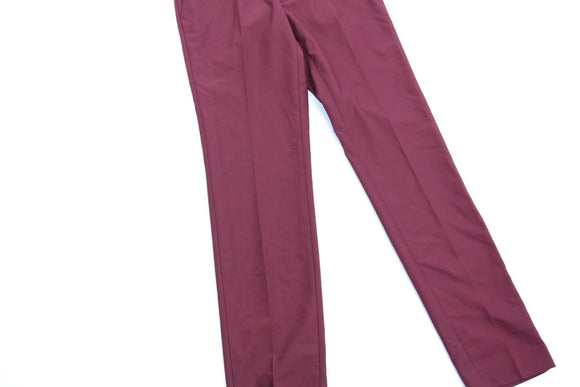 Maroon Skinny Fit Trousers – Size 30 | Brand new