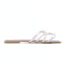 Madison Purple Sparkly Sandals - Size 7-1