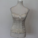 Cream Corset Top - Size S-1
