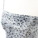 Cheetah Print Cropped Blouse - Size XS-2