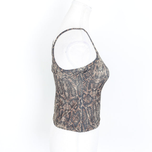 Guess Snake Print Tank Top - Size S