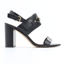 Aldo Black Chunky-Strap Heels - Size 7-1