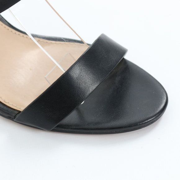 Aldo Black Chunky-Strap Heels - Size 7