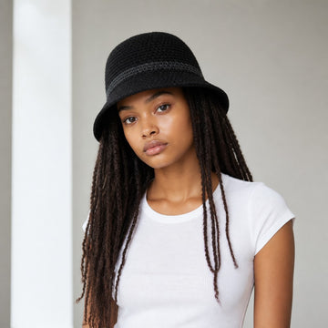 Truworths Black Sun Hat | One Size | Brand New - 0
